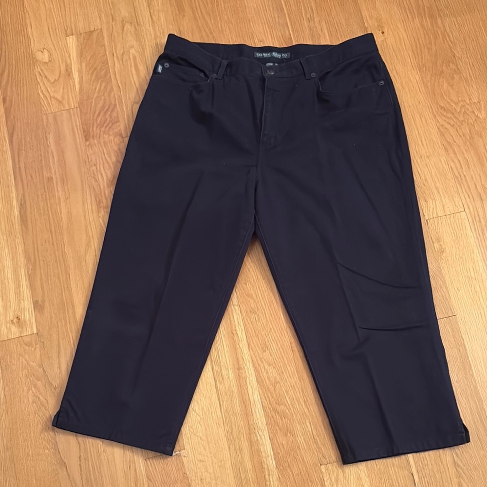 Navy Ralph Lauren Cropped Pants